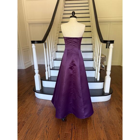 Vintage 90s Scott McClintock Strapless Prom Gown Corset Princess Corset Dress - Picture 6 of 10